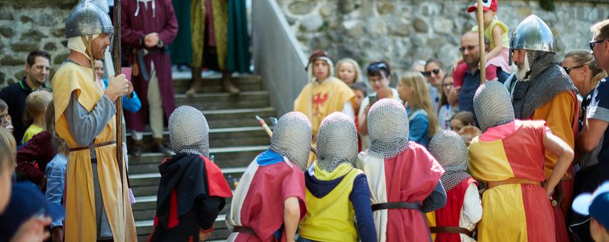 Mittelaltertag auf Schloss Frauenfeld - Erlebnistag für Familien