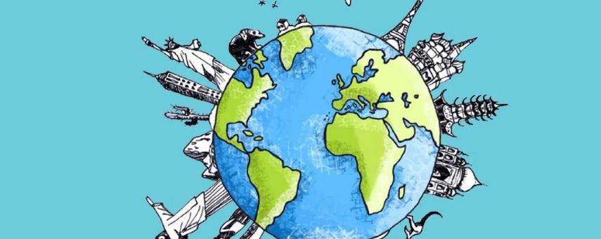 In einer Stunde um die Welt