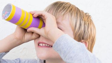 Schöne Formen sehen – wir basteln ein Kaleidoskop