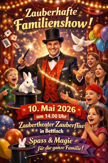 Magischer Sonntag - die Zaubershow für Familien