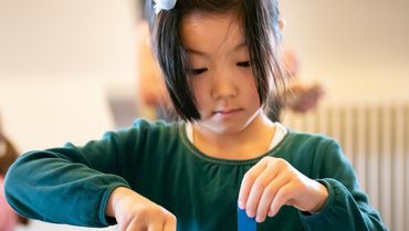 Weihnachten & Krippen - farbenfrohes Formenspiel