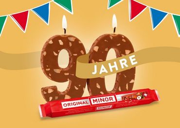 90 Jahre Minor – Jubiläum im Chocolarium erleben 90 Jahre Minor – Jubiläum im Chocolarium erleben