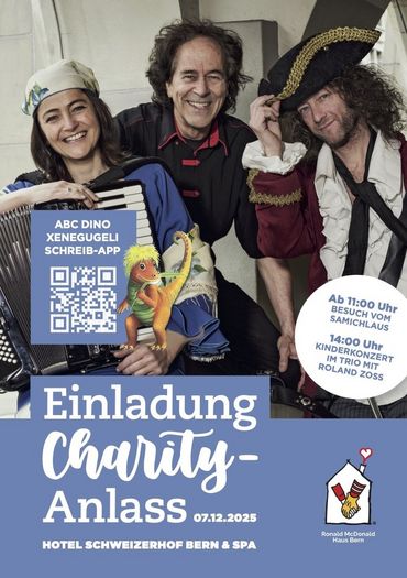 Besuch des Samichlaus und Familienkonzert mit Berner Liedermacher Roland Zoss