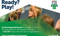 Tenniskurse für Kids zum Vorteilspreis!