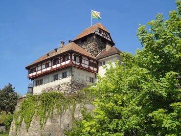 Eine Burg zum Anfassen - Familienführung zum Bau von Schloss Frauenfeld