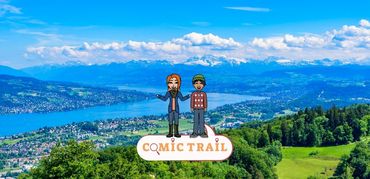 ComicTrail Uetliberg: Rätselweg für Familien