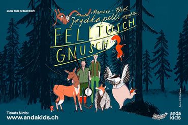 Felltuschgnusch: Marius und Wisl von der Jagdkapelle erzählen eine pelzige Waldgeschichte