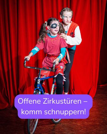 Offene Zirkustüren – komm schnuppern! Offene Zirkustüren – komm schnuppern!
