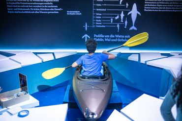 Kanu und Kajak – simpel und genial. Führung durch die Ausstellung Move