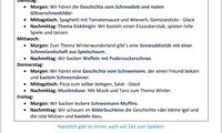 Ferienprogramm in der Kinderlaube vom 3. bis 7. Februar 2025